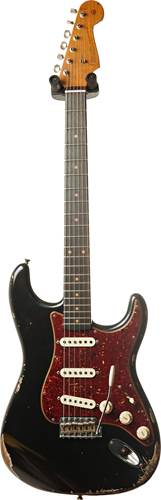 Fender Custom Shop 2018 NAMM LTD Roasted 1960 Relic Strat Aged Black #CZ536527