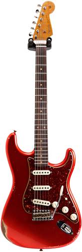 Fender Custom Shop 2018 NAMM LTD Roasted 1960 Relic Strat Aged Candy Apple Red #CZ536542