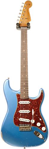 Fender Custom Shop NAMM LTD Roasted 1960 Relic Strat Faded Lake Placid Blue #CZ536328