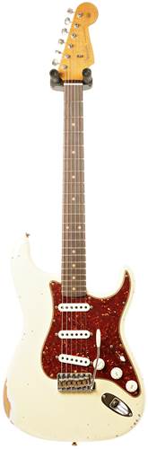 Fender Custom Shop 2018 NAMM LTD Roasted 1960 Relic Strat Aged Vintage White #CZ536485