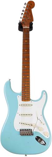 Fender Custom Shop Roasted 1957 Journeyman Relic Strat Aged Daphne Blue #CZ534864