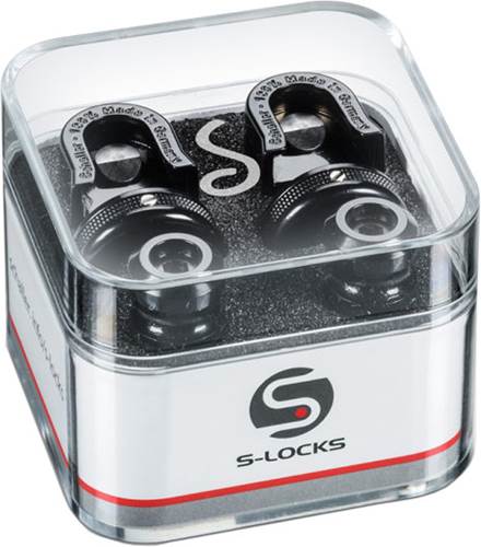 Schaller S-Lock Black Strap Locks