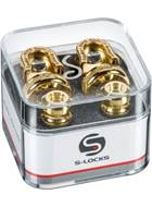 Schaller S-Lock Gold Strap Locks Size M