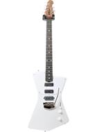 Music Man St. Vincent Polaris White Figured Roasted Maple/Ebony White