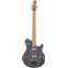 Music Man BFR Axis Steel Blue Flame Front View