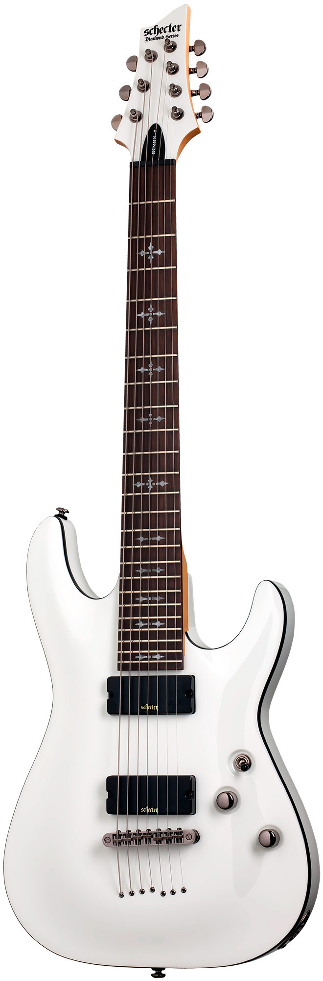 Schecter 7 store string white