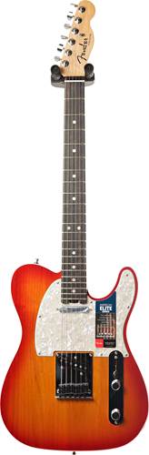 Fender American Elite Tele Aged Cherry Burst EB #US18040066