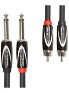 Roland 10ft/3m Interconnect Dual 1/4-inch to RCA Stereo Cable