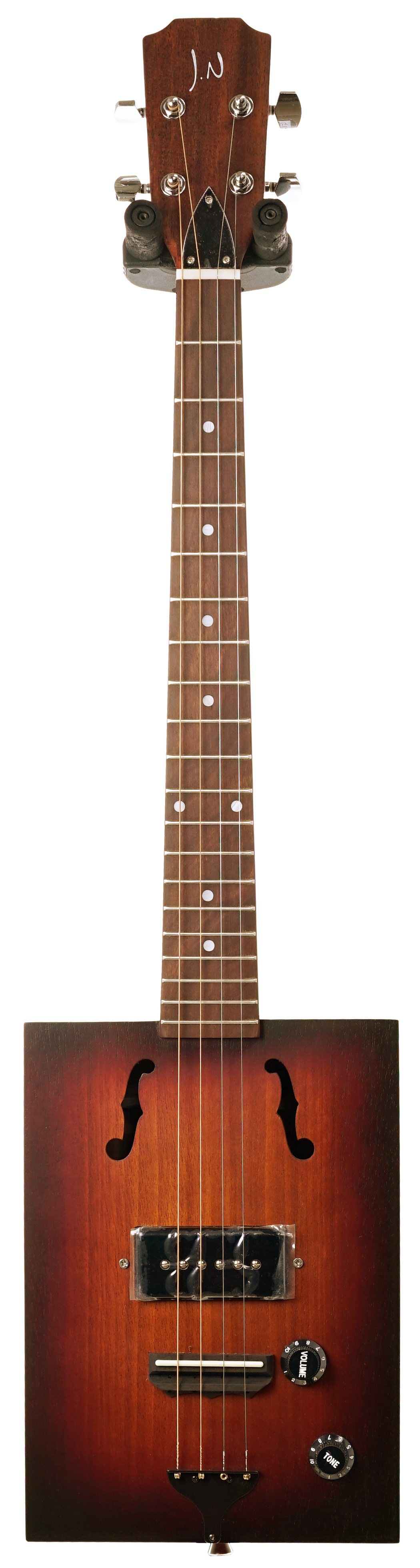 James Neligan Cask Hogshead Electro Acoustic Cigar Box Guitar