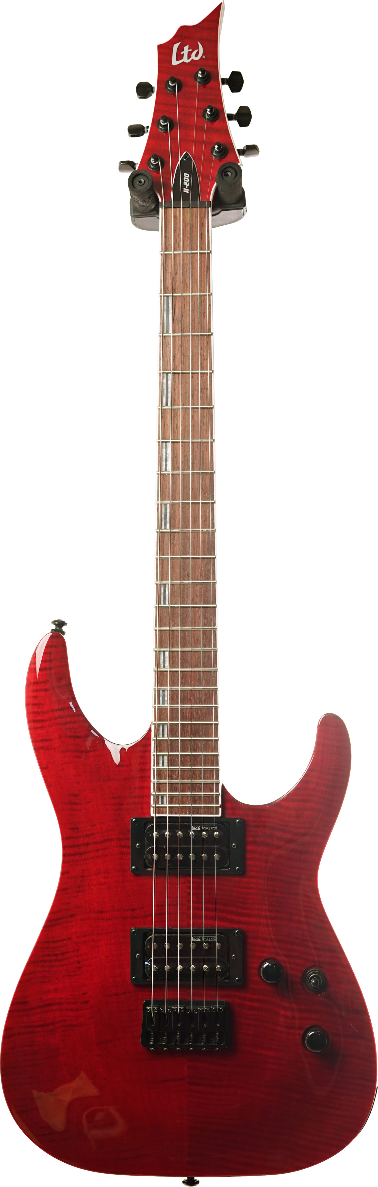 ESP LTD H-200FM See Thru Red