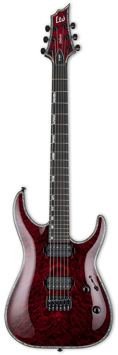 ESP LTD H-1001QM See Thru Black Cherry