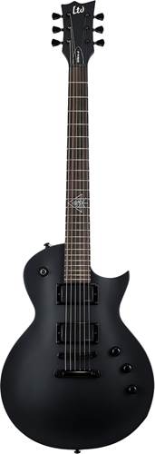 ESP LTD NERGAL-6 Black Satin