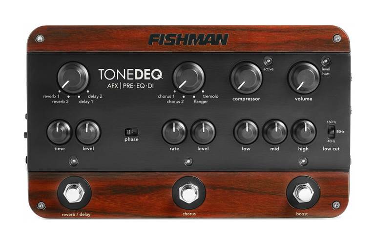 Fishman ToneDeq AFX Preamp, EQ and DI with Dual Effects