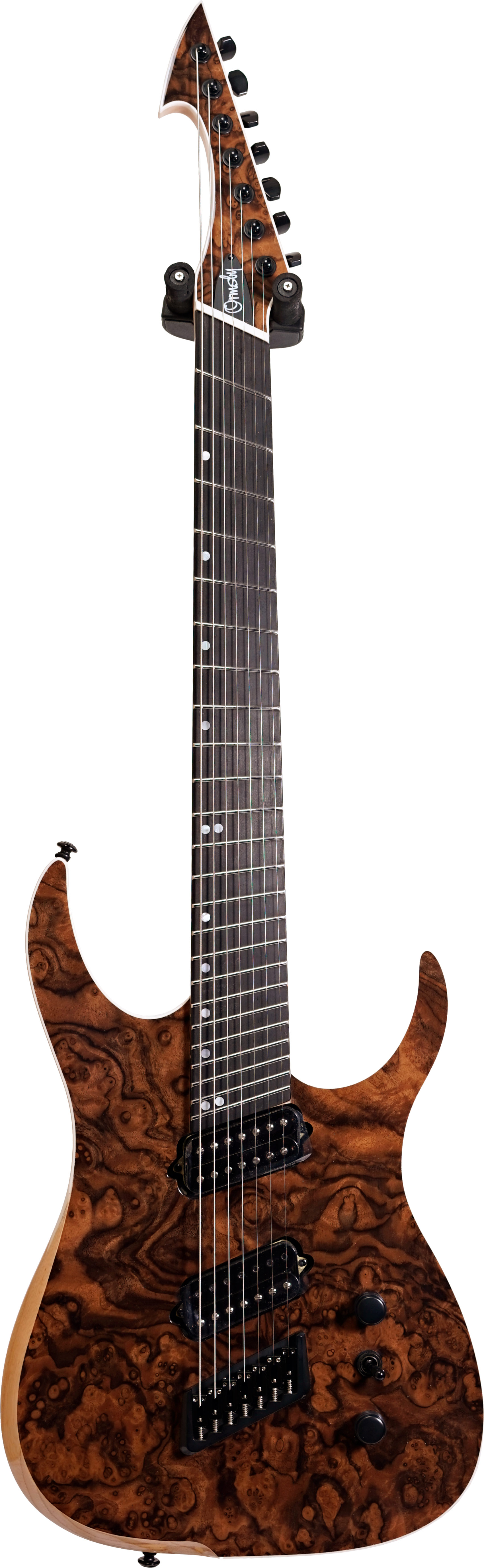 Ormsby Hype GTR 7 String Electric Guitar Hardtail Exotic Walnut
