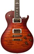 PRS Ltd Edition Wood Library Singlecut McCarty SC594 Dark Cherry Sunburst Flame Maple 10 Top #248956
