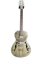 Le Pape 1946 Scratched Brass 2 Mini Humbuckers #17/045