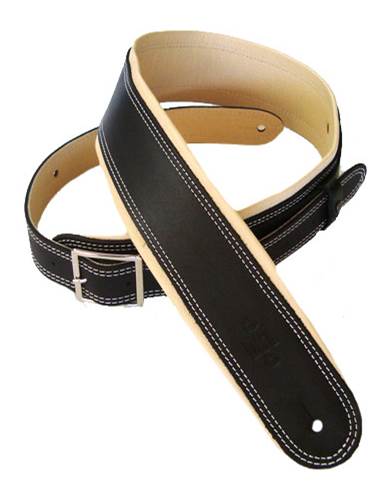 DSL GEB25-15-3 Black with Beige Backing and Buckle