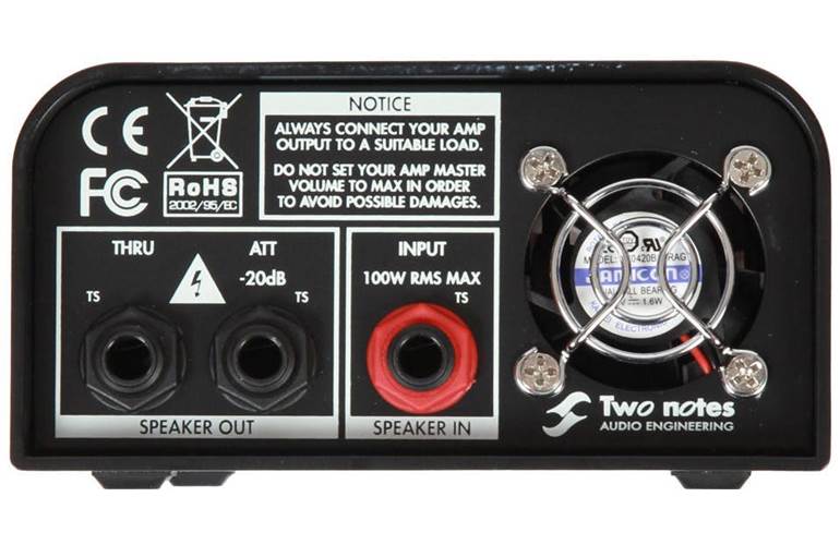 Two Notes Torpedo Captor 8 Ohm Reactive Loadbox Two Notes Torpedo Captor 8 Ohm Reactive Loadbox