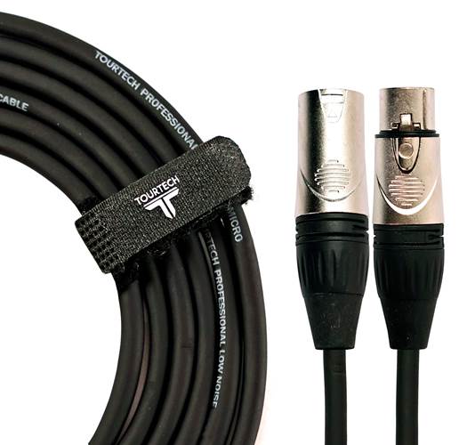 TOURTECH 33ft/10m XLR Microphone Cable