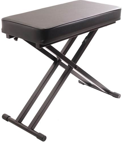 TOURTECH TTBE-KA60 Adjustable Double Braced Keyboard Bench TOURTECH TTBE-KA60 Adjustable Double Braced Keyboard Bench