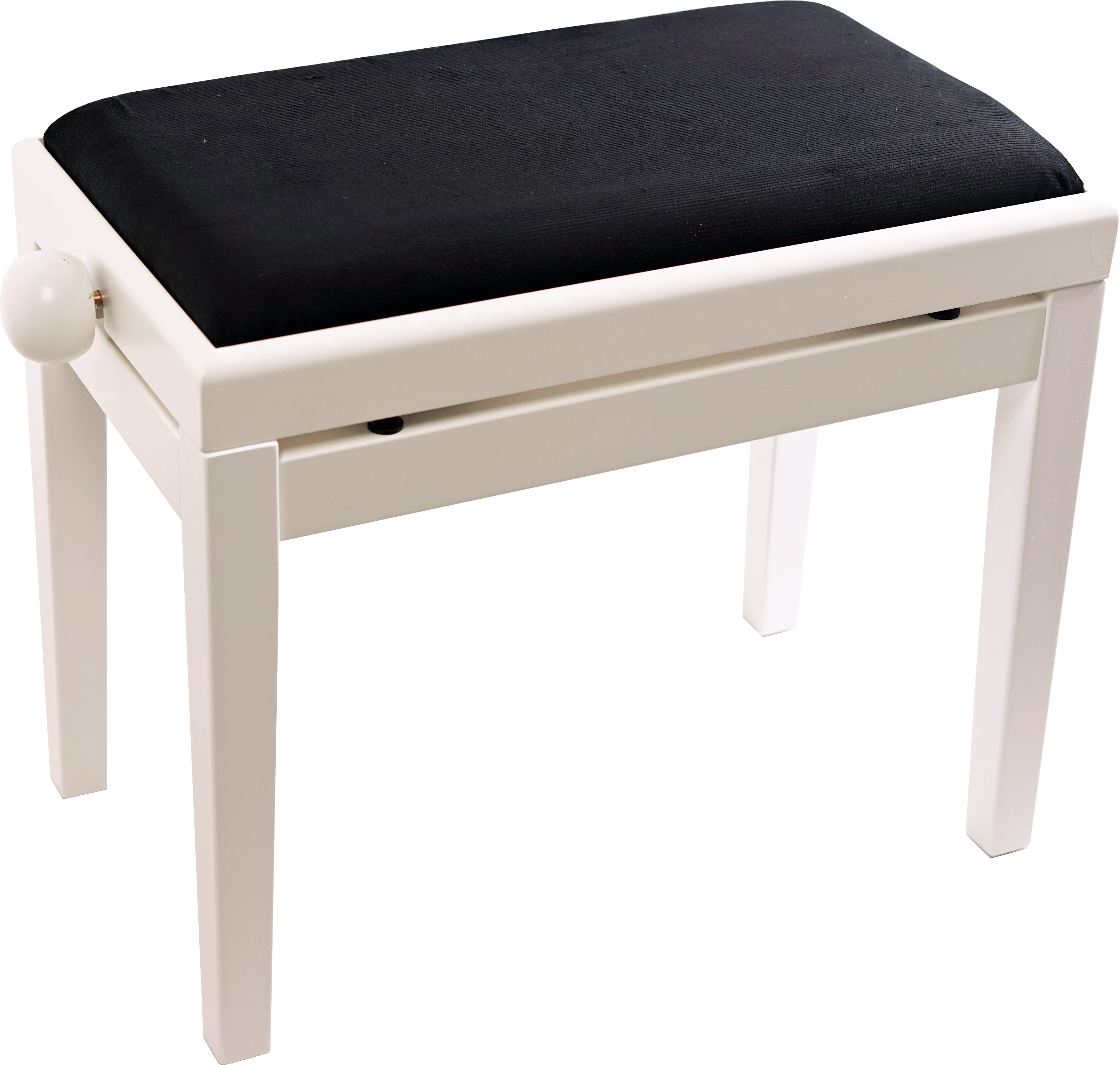 TOURTECH TTBE-P39WHM Matt White Piano Bench