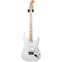 Fender Player Strat Polar White MN (Ex-Demo) #MX18019143 Front View