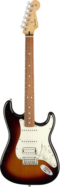 Fender Player Stratocaster HSS 3 Colour Sunburst Pau Ferro Fingerboard