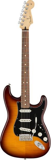 Fender Player Stratocaster Plus Top Tobacco Burst Pau Ferro Fingerboard