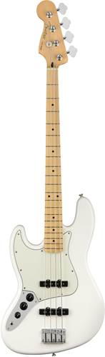 Fender Player Jazz Bass Polar White Maple Fingerboard Left Handed