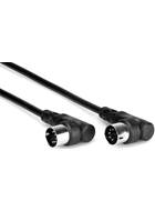 Hosa MID-310 RR MIDI Cable (Right Angled) - 3M