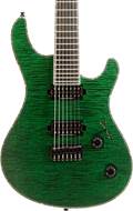 Mayones Regius 7 Trans Dirty Green Burst #RF1805443