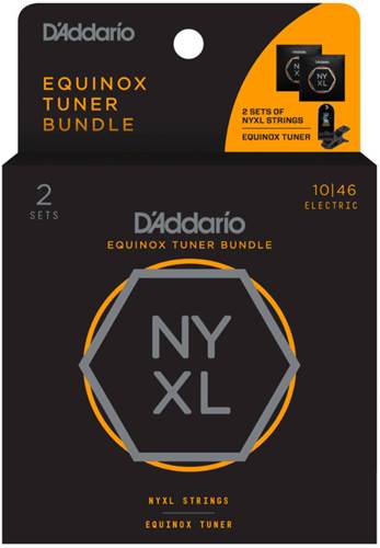 D'Addario NYXL1046 and CT-18 Tuner Bundle