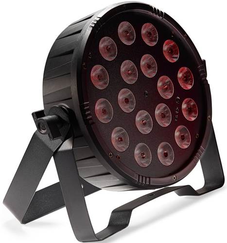 Stagg Flat Ecopar 18 Spotlight With 18 x 1W RGB (3 In 1) LED Stagg Flat Ecopar 18 Spotlight With 18 x 1W RGB (3 In 1) LED