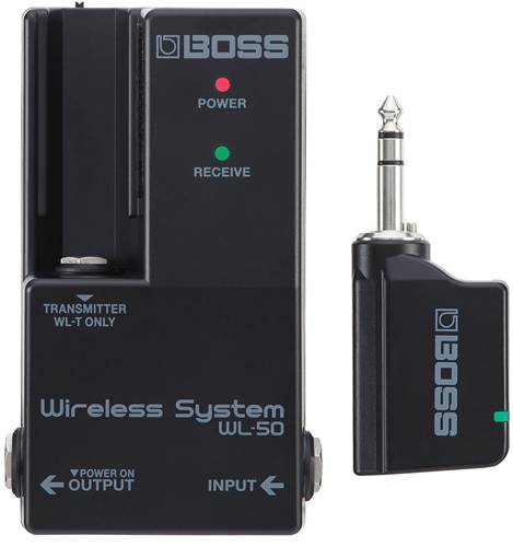 BOSS WL-50 Wireless Pedalboard Guitar System