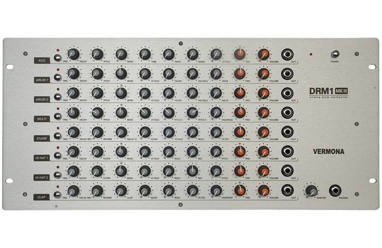 Vermona DRM1 MKIII Analogue Drum Synthesizer (Trigger)