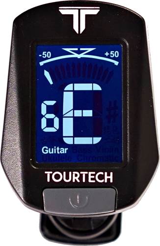 TOURTECH TTA-T02 Clip On Chromatic Tuner for Guitar and Bass