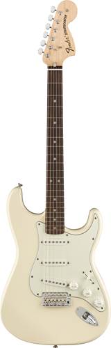 Fender Albert Hammond Jr Stratocaster Olympic White Maple Fingerboard
