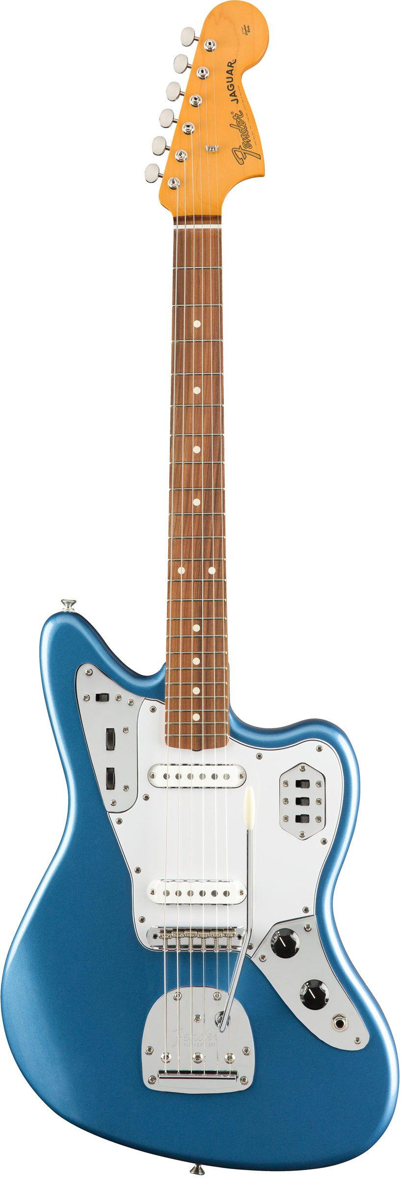 Fender 60S Jaguar Lacquer PF Lake Placid Blue