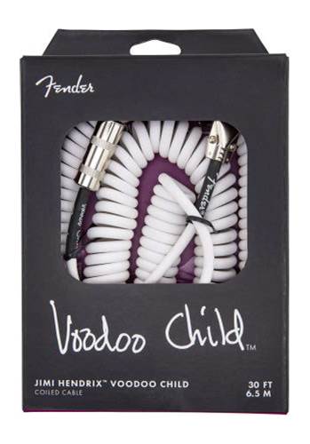 Fender Hendrix Voodoo Child Cable White
