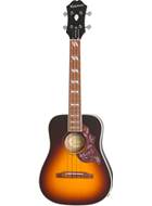 Epiphone Hummingbird Acoustic Electric Tenor Ukulele Outfit Tobacco Sunburst