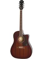 Epiphone AJ-220SCE Mahogany Burst