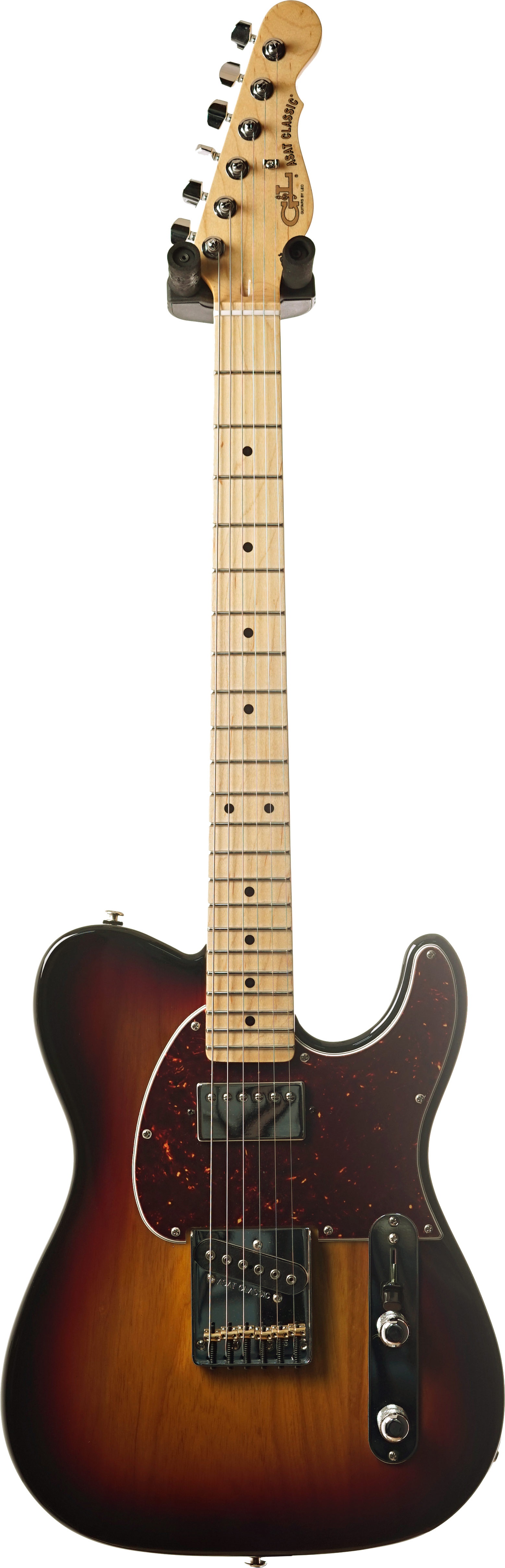 G&L USA Fullerton Deluxe ASAT Classic Bluesboy 3-Tone Sunburst MN