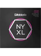 D'Addario NYXLS45100 Bass Set Long Scale, Regular Light, Double Ball End, 45-100