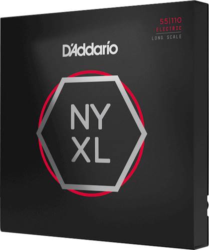 D'Addario NYXL55110, Bass Set Long Scale, Heavy, 55-110 D'Addario NYXL55110, Bass Set Long Scale, Heavy, 55-110