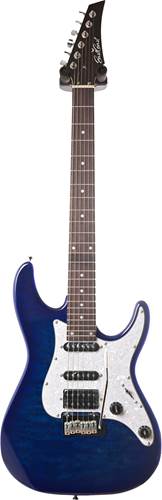 EastCoast GDT230 Blue Quilt PH Electric Guitar