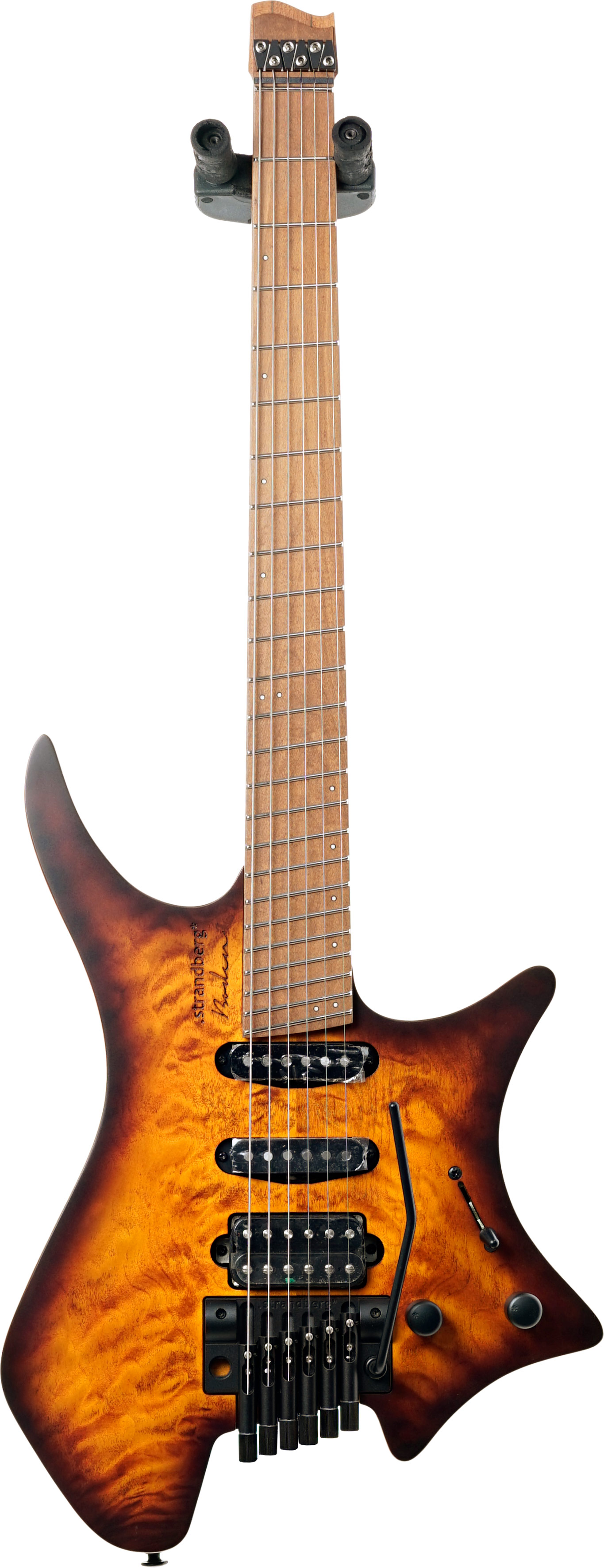 Strandberg Standard 6 Tremolo Maple Quilt Bengal Burst #C1901343