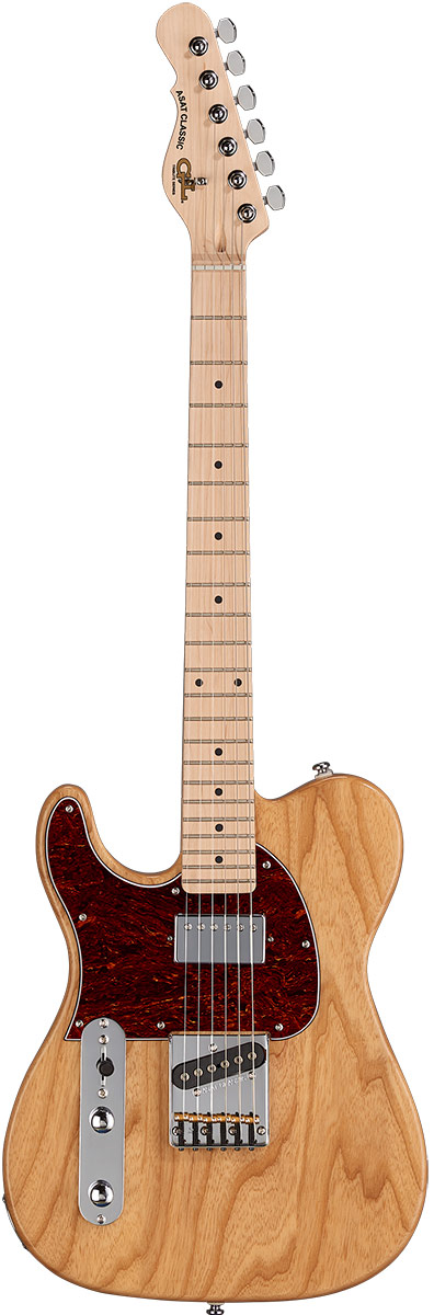 G&L Tribute ASAT Classic Bluesboy Natural Gloss Tortoise Pickguard MN LH