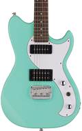 G&L Tribute Fallout Mint Green White Pickguard BC