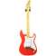 G&L Tribute Legacy Fullerton Red White Pickguard Maple Fingerboard Front View