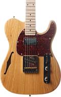 G&L Tribute ASAT Classic Bluesboy Semi Hollow Natural Gloss Ash Tortoise Pickguard MN